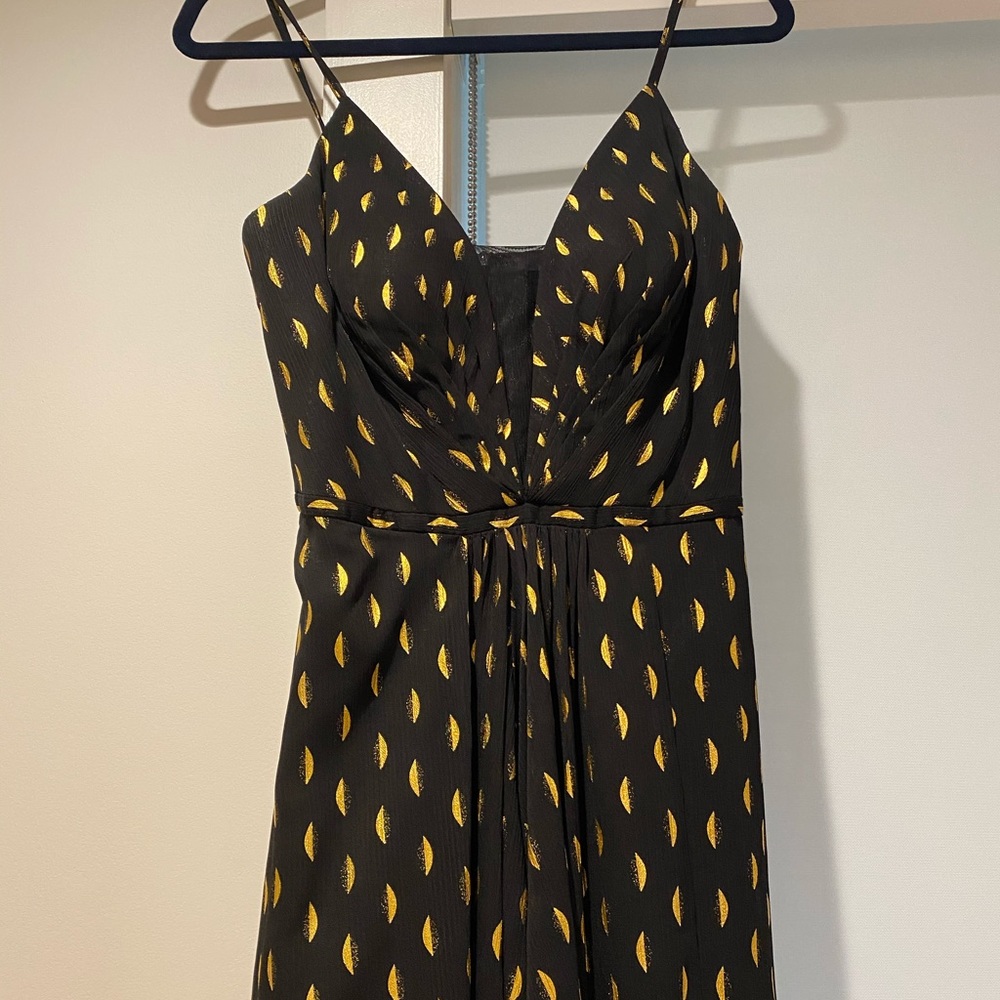 Aqua maxi dress
